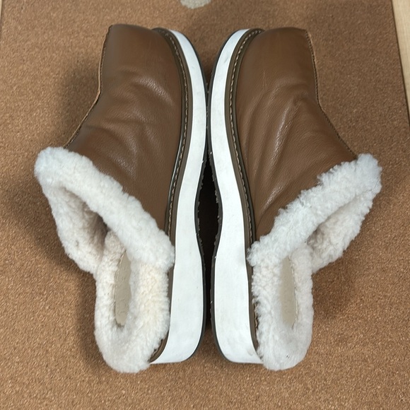 AUSTRALIA LUXE COLLECTIVE Supper Beva Leather Slippers - Women’s Size 8 - Picture 6 of 16